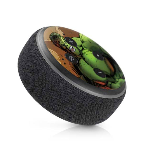 Marvel Hulk Smash Amazon Echo Dot Skin