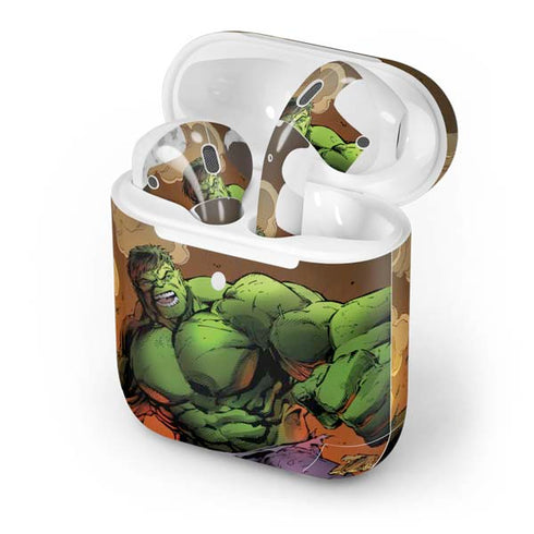 Marvel Hulk Smash Apple AirPods 2 Skin