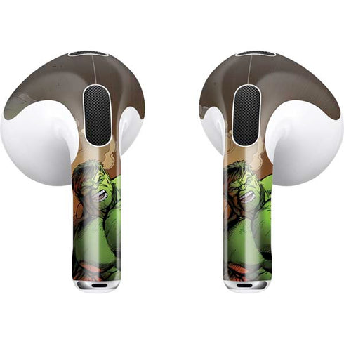 Marvel Hulk Smash Apple AirPods (3rd Gen 2021) Skin