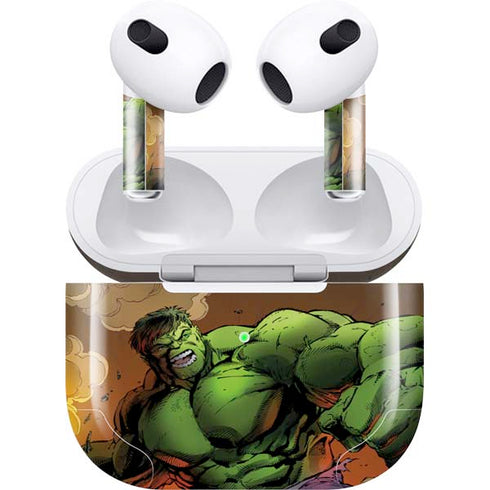 Marvel Hulk Smash Apple AirPods (3rd Gen 2021) Skin
