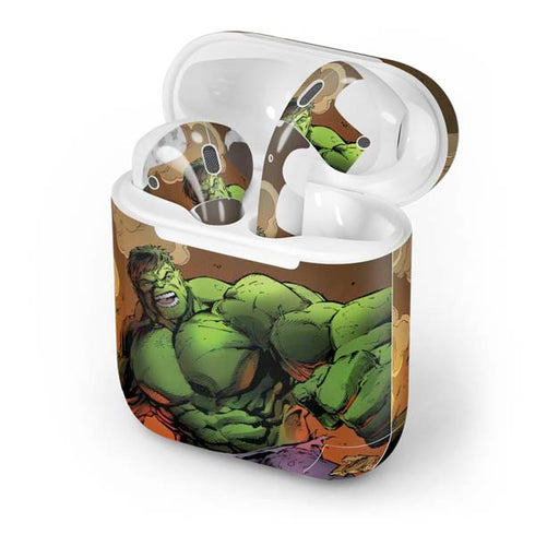 Marvel Hulk Smash Apple AirPods Skin