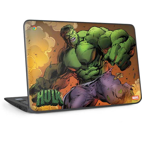Marvel Hulk Smash HP Chromebook Skin