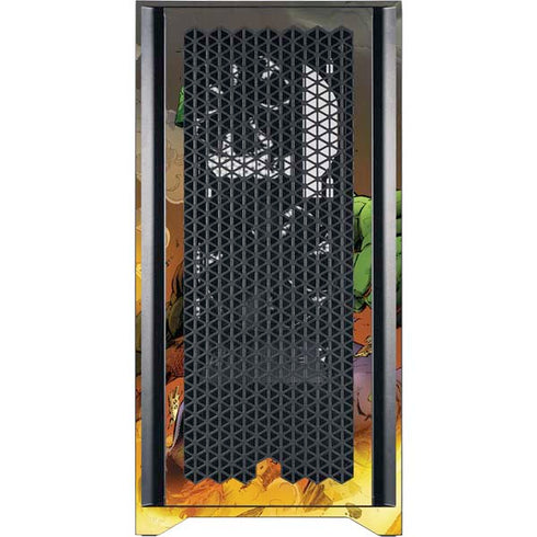 Marvel Hulk Smash Corsair 4000D Tempered Glass Mid-Tower ATX Case Skin