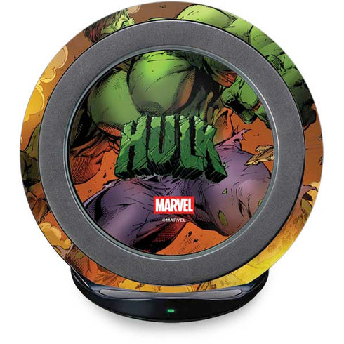 Marvel Hulk Smash Fast Charge Wireless Charging Stand Skin