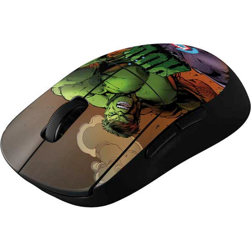 Marvel Hulk Smash G Pro Wireless Gaming Mouse Skin