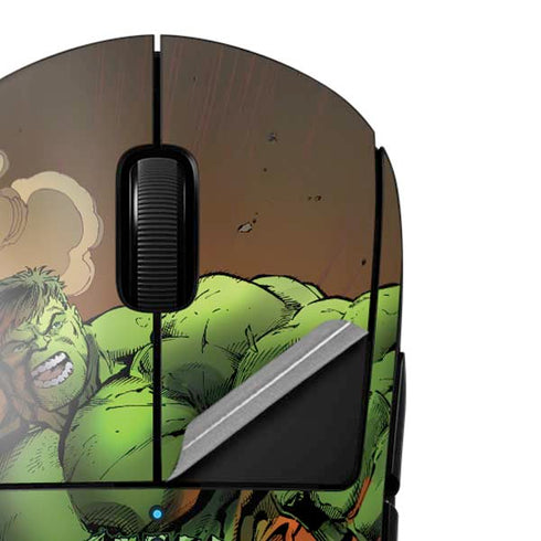 Marvel Hulk Smash G Pro Wireless Gaming Mouse Skin