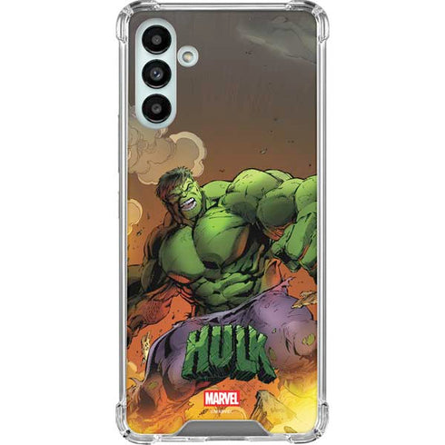 Marvel Hulk Smash Galaxy A13 5G Clear Case