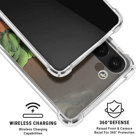 Marvel Hulk Smash Galaxy A13 5G Clear Case