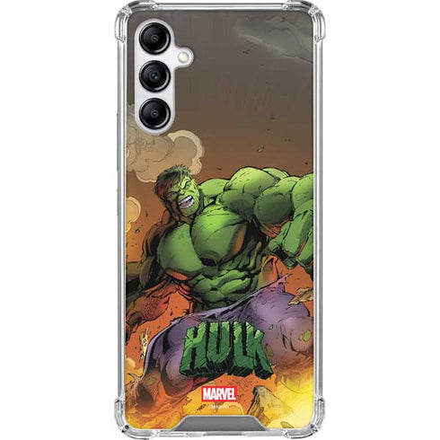 Marvel Hulk Smash Galaxy A14 5G Clear Case
