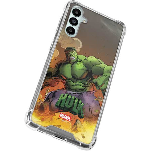 Marvel Hulk Smash Galaxy A15 5G Clear Case