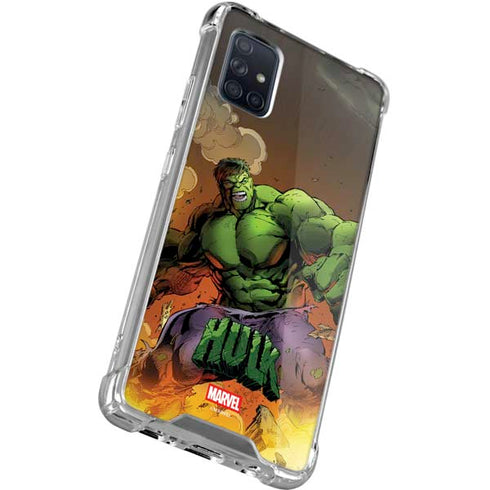 Marvel Hulk Smash Galaxy A51 5G Clear Case