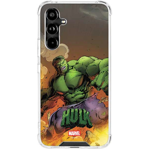 Marvel Hulk Smash Galaxy A54 5G Clear Case