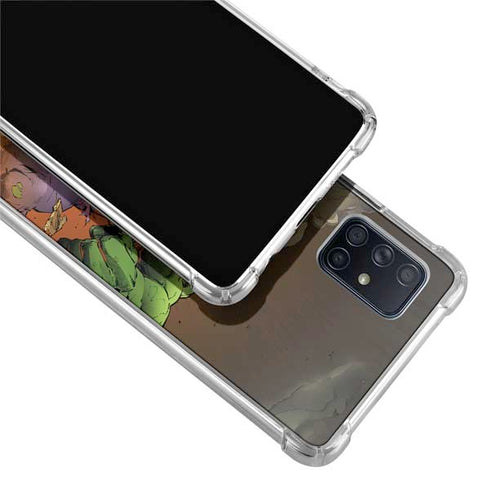Marvel Hulk Smash Galaxy A71 5G Clear Case