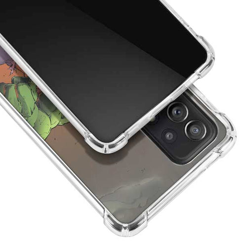 Marvel Hulk Smash Galaxy A72 5G Clear Case