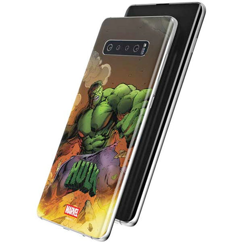 Marvel Hulk Smash Galaxy S10 Plus Skin