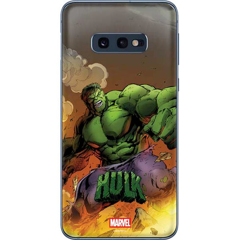 Marvel Hulk Smash Galaxy S10e Skin