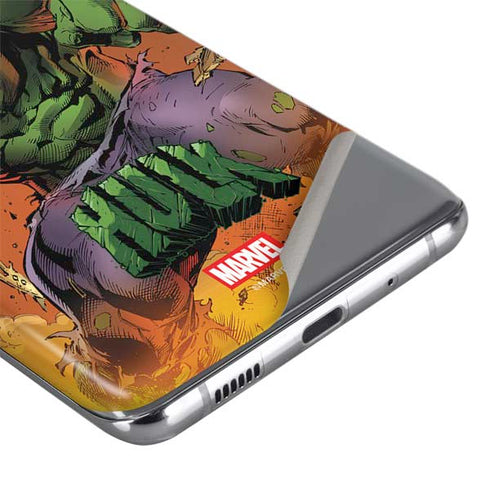 Marvel Hulk Smash Galaxy S20 Plus Skin