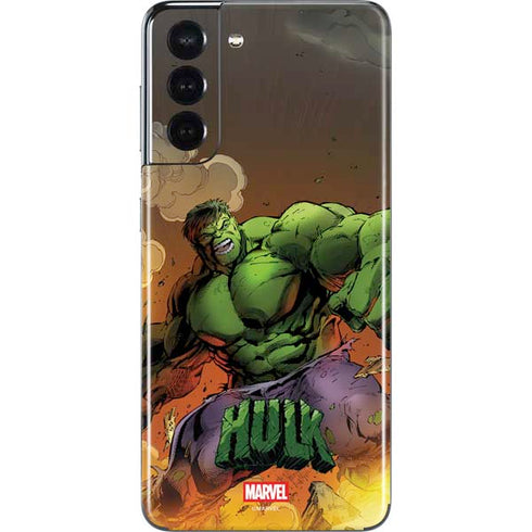 Marvel Hulk Smash Galaxy S21 5G Skin