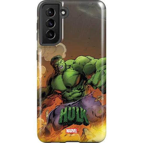 Marvel Hulk Smash Galaxy S21 FE Pro Case