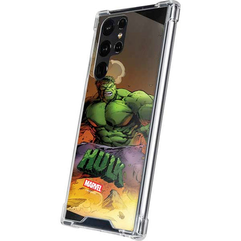 Marvel Hulk Smash Galaxy S22 Ultra Clear Case
