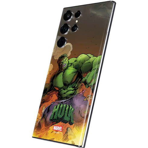 Marvel Hulk Smash Galaxy S22 Ultra Skin