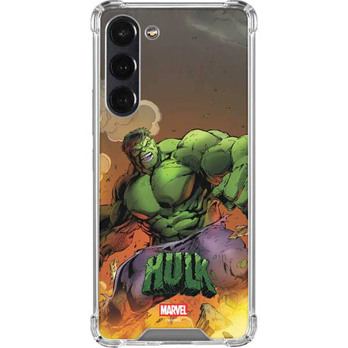 Marvel Hulk Smash Galaxy S23 Plus Clear Case