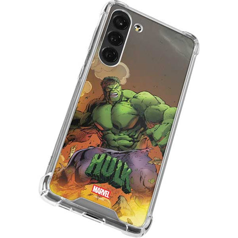 Marvel Hulk Smash Galaxy S23 Plus Clear Case