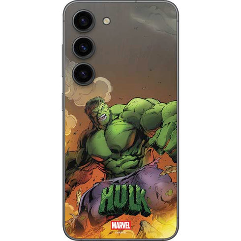 Marvel Hulk Smash Galaxy S23 Skin