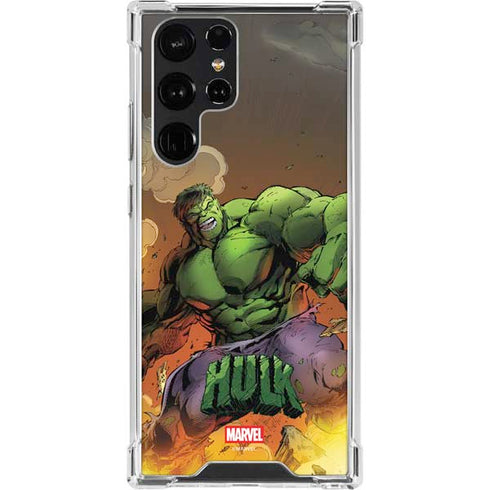 Marvel Hulk Smash Galaxy S23 Ultra Clear Case