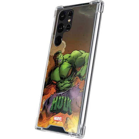 Marvel Hulk Smash Galaxy S23 Ultra Clear Case