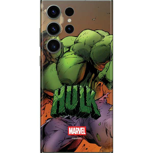 Marvel Hulk Smash Galaxy S23 Ultra Skin