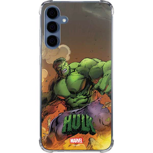 Marvel Hulk Smash Galaxy S24 Clear Case