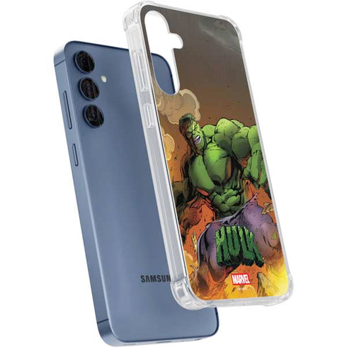 Marvel Hulk Smash Galaxy S24 Clear Case