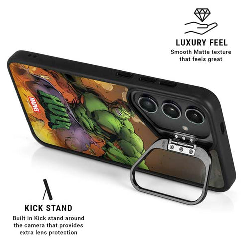 Marvel Hulk Smash Galaxy S24 Kickstand Case