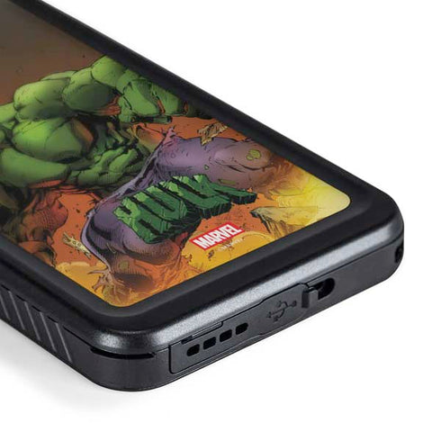 Marvel Hulk Smash Galaxy S24 Plus Waterproof Case