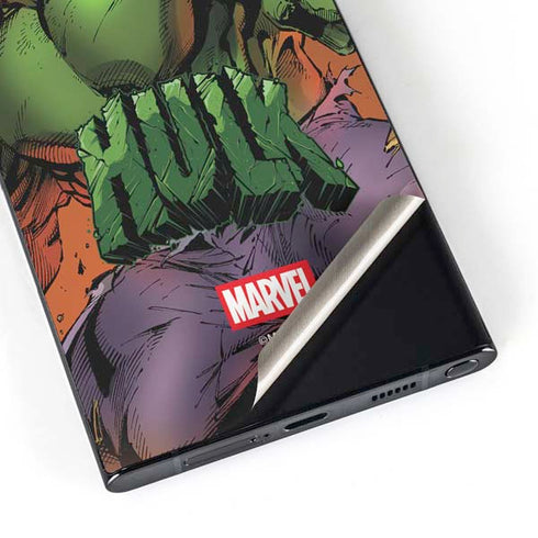 Marvel Hulk Smash Galaxy S24 Ultra Skin