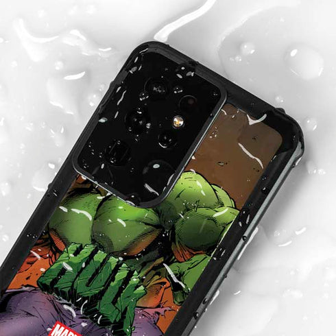 Marvel Hulk Smash Galaxy S24 Ultra Waterproof Case
