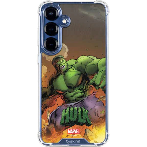 Marvel Hulk Smash Galaxy S25 Plus Clear Case