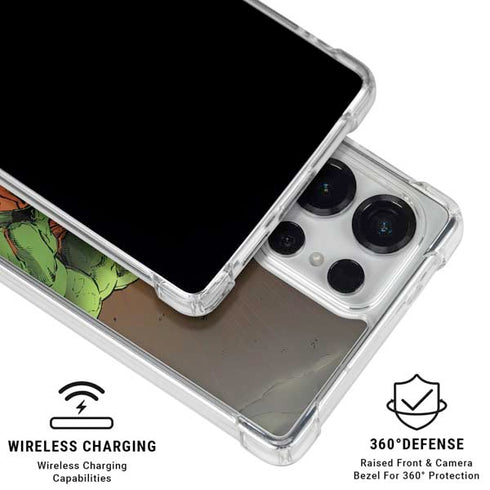 Marvel Hulk Smash Galaxy S25 Ultra Clear Case