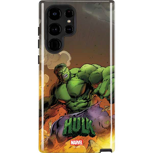 Marvel Hulk Smash Galaxy S25 Ultra Impact Case