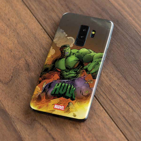 Marvel Hulk Smash Galaxy S9 Plus Skin
