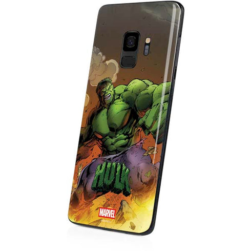 Marvel Hulk Smash Galaxy S9 Skin