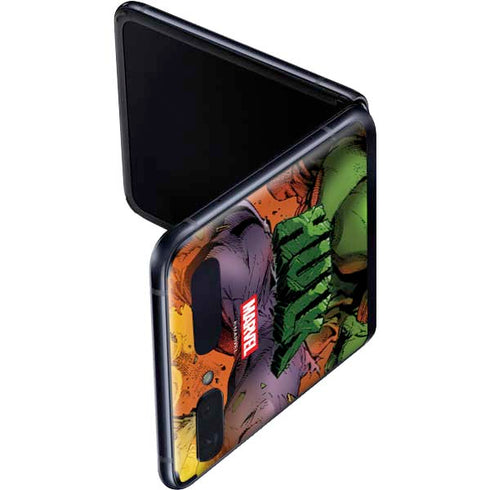 Marvel Hulk Smash Galaxy Z Flip Skin