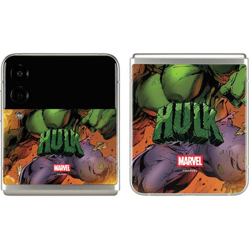 Marvel Hulk Smash Galaxy Z Flip3 5G Skin
