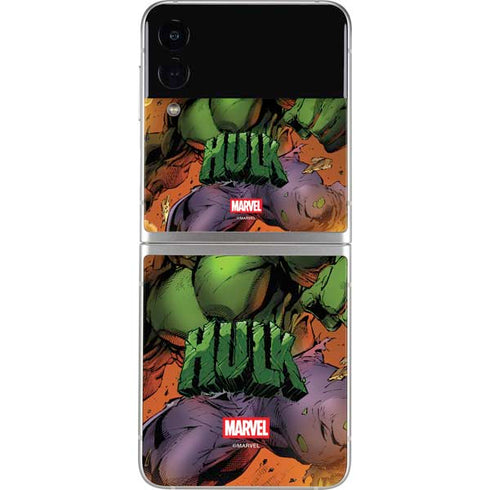 Marvel Hulk Smash Galaxy Z Flip3 5G Skin