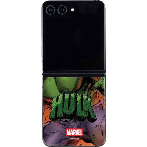 Marvel Hulk Smash Galaxy Z Flip5 5G Skin