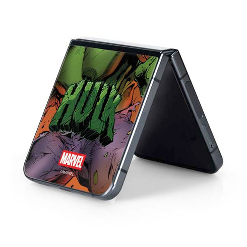 Marvel Hulk Smash Galaxy Z Flip5 5G Skin