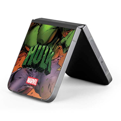 Marvel Hulk Smash Galaxy Z Flip6 Skin