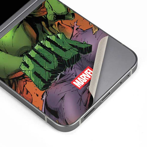 Marvel Hulk Smash Galaxy Z Flip6 Skin