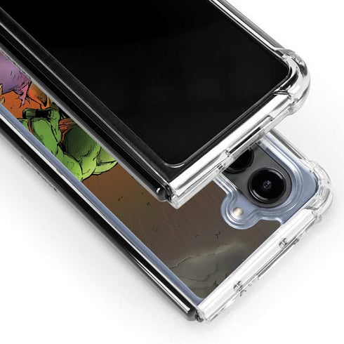 Marvel Hulk Smash Galaxy Z Fold5 5G Clear Case